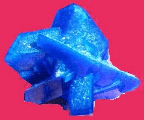 Lab Grown Chalcanthite Crystals