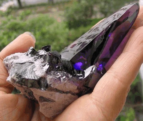 Lab grown zircon crystal sold as natural gem