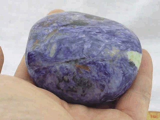 Real Charoite only comes from one location on earth, Russia